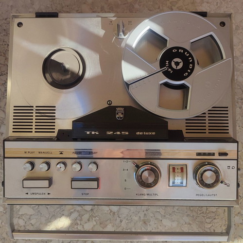Grundig TK-245 Deluxe Reel-to-Reel Tape Recorder Refurbished