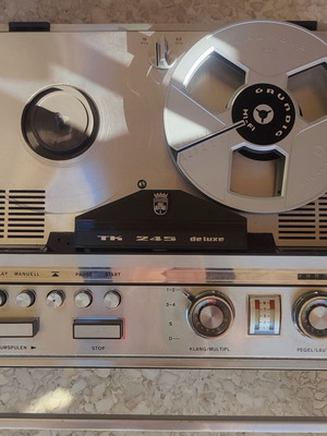 Grundig TK-245 Deluxe Reel-to-Reel Tape Recorder Refurbished
