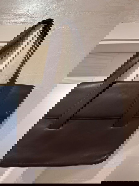 Τσάντα από δέρμα Mercedes Benz & Gold Pfeil