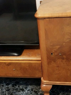 Bedroom furniture used walnut antique without mirror