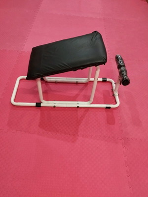 Adjustable Black Abdominal Bench Used