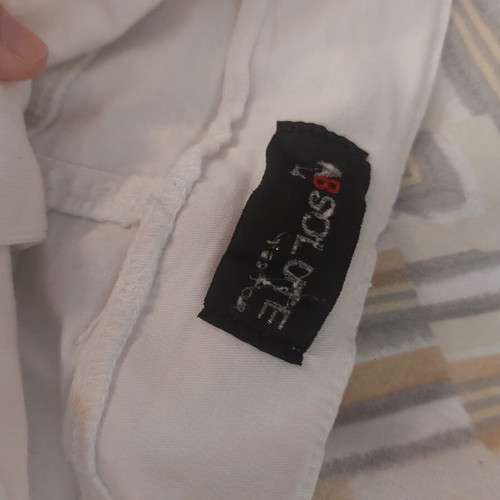 Absolute pants used, white, sizes M and L
