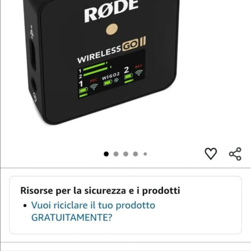 RODE Wireless GO II wireless microphone system