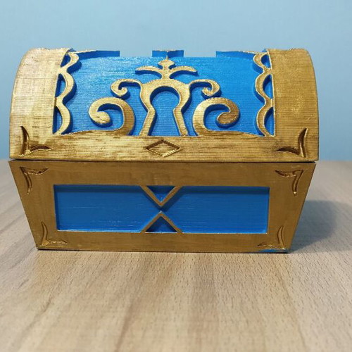 Kingdom Hearts chest new, 3D printed, hand painted