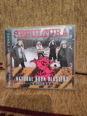 Sepultura Natural Born Blasters CD used, metal