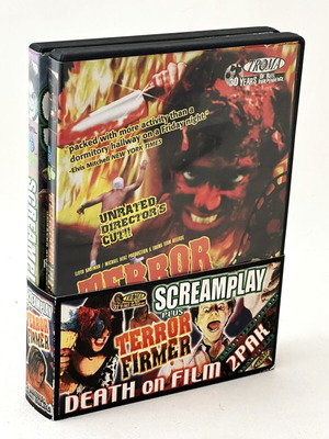 Screamplay και Terror Firmer 2pack DVD μεταχειρισμένα, τρόμου και θρίλερ