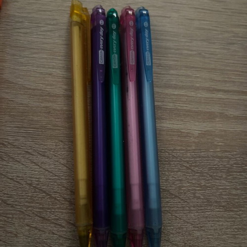 Mechanical pencils used, set of 5 pieces