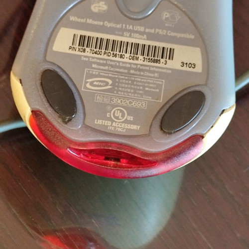 Microsoft IntelliMouse Optical 1.1 (MOD 1.1a) vintage collectible mouse