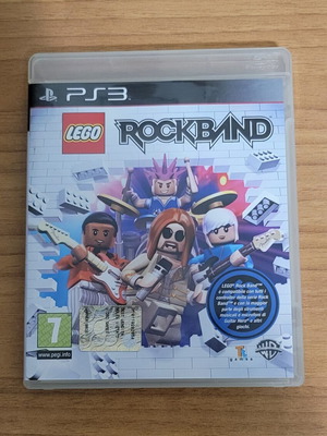 LEGO Rock Band PS3 game, Europe version