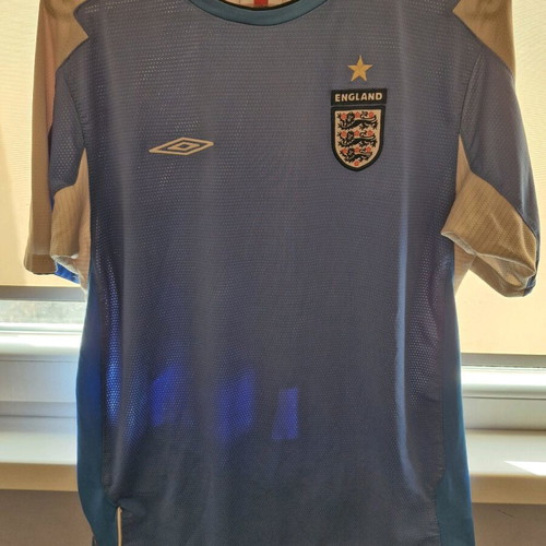 Original England National Team Goalkeeper Jersey used, 2004 season, size XLB