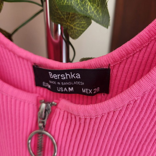 Bershka fuchsia dress, size M