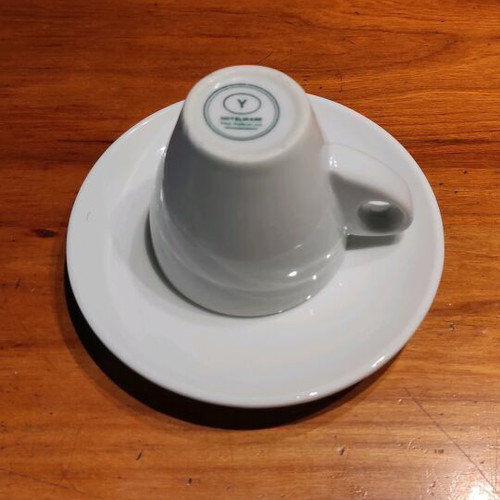Vittorio espresso coffee cup like new with saucer