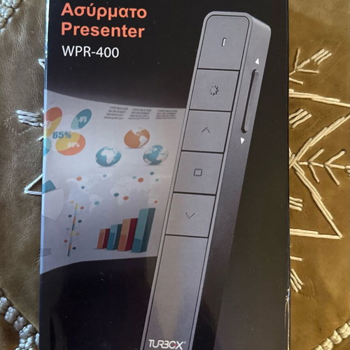Wireless Presenter with Laser WPR-400 new with carrying pouch and charger