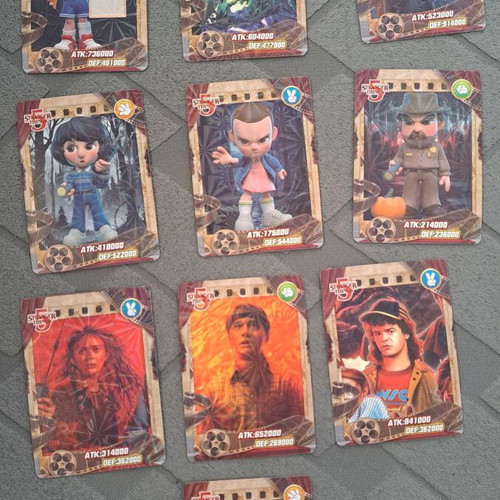 Stranger Things cards pack of 10 new collectible