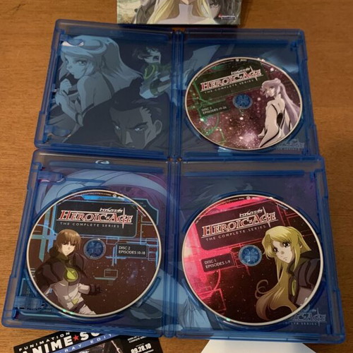 Heroic Age Blu-Ray Box Set like new Complete Series