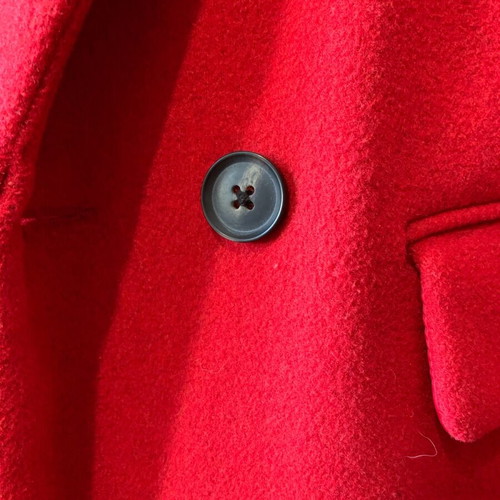 Stradivarius women's red coat jacket new, size S