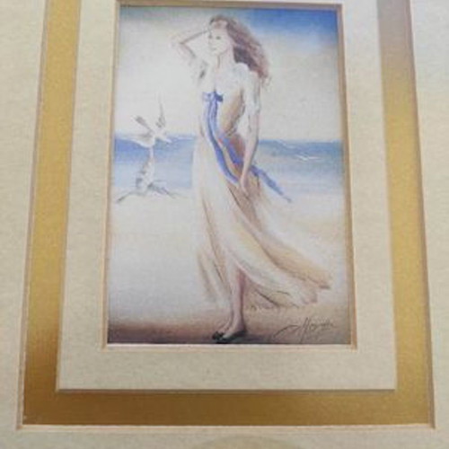 Paintings by Hara Belegri used, set of 2, excellent condition