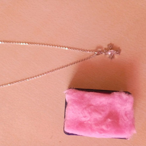 Silver cross and chain new