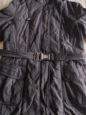 Women’s quilted MOX jacket used, black, size XL