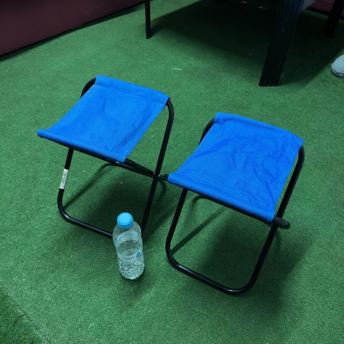 Camping stools new, set of 2 small