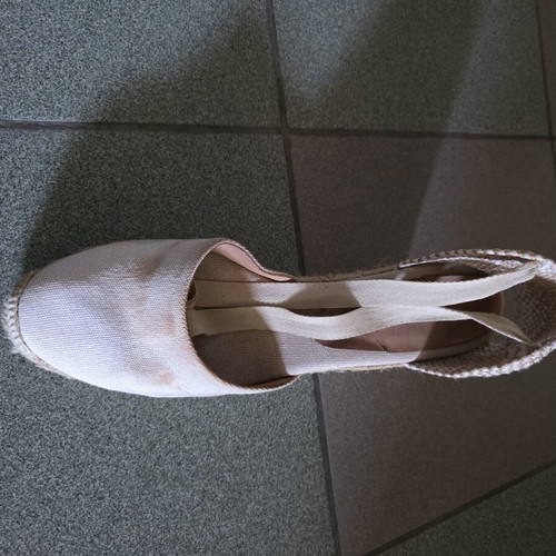 Castañer espadrilles used, beige, size 41, Carina 6 002