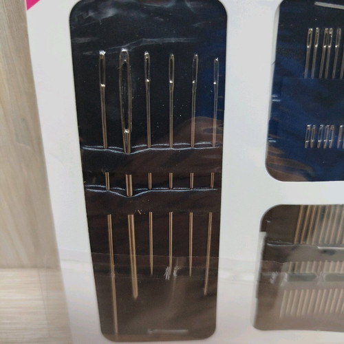Sewing needles new, set of 55 pieces in 6 sizes