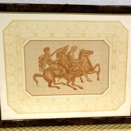 Decorative frames inspired by Parthenon frieze, set of 2, used