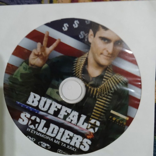 Buffalo Soldiers DVD like new, comedy with Joaquin Phoenix, subtitled