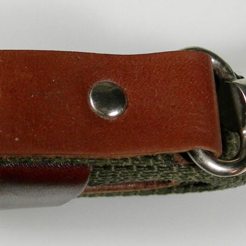 Waterproof reinforced dog leash with metal hook