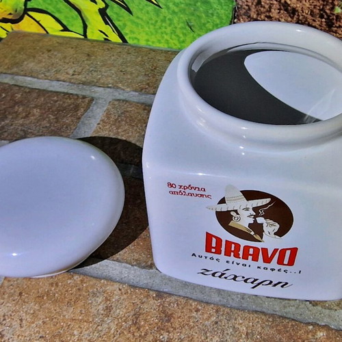 Bravo ceramic storage jar like new