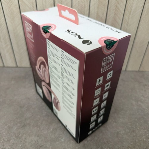 NGS Artica Greed Pink wireless over-ear headphones new