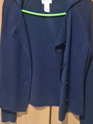 Angel Natural women's cardigan new, size XS, blue