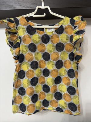 Compania Fantastica blouse with geometric print