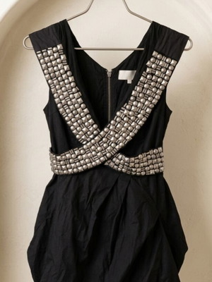 Religion Cross Over dress new, black, size M