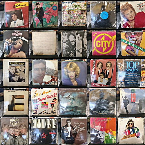 Vinyl records, pop genre, bundle or individual sale