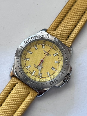 Catamaran Z One 38mm wristwatch used, yellow