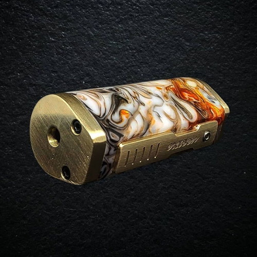 Craven Beige χειροποίητο μηχανικό vape mod 21700