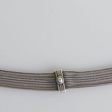 Bracelet old used from silver 950