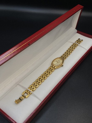 Seiko Exceline women's watch like new, gold color, sapphire crystal