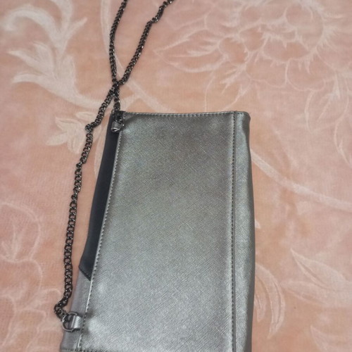 Handbag like new, black and gray