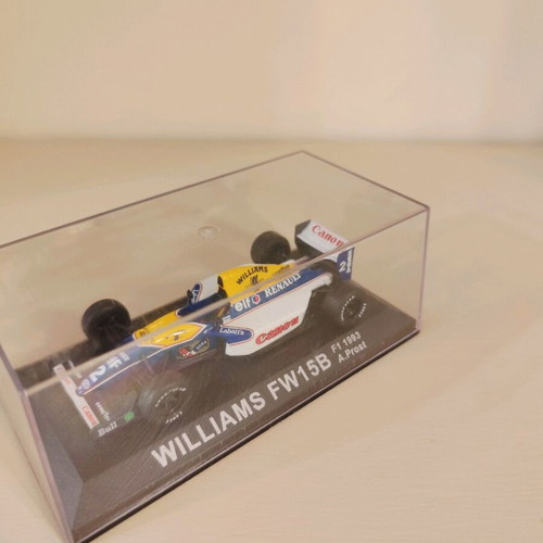 Williams FW15B F1 model 1993, A. Prost, 1/43 scale