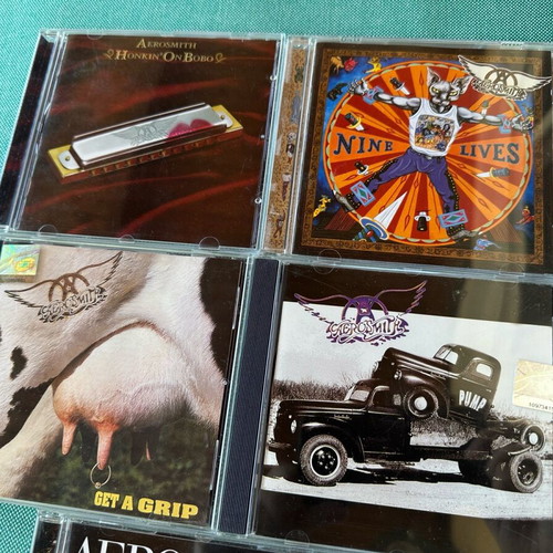 Aerosmith Discography 8 CD set like new, rock