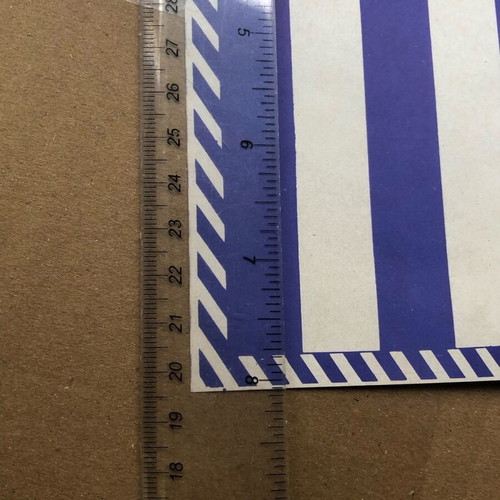 Parade flags new, pack of 20, paper with cross