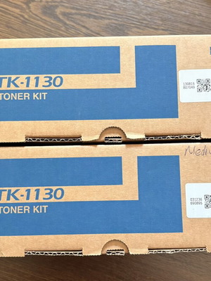 Kyocera TK-1130 toner kit black, new, 2 pieces