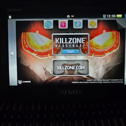 Sony PS Vita Slim console with 8GB card and games