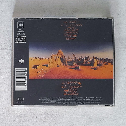 Midnight Oil Diesel And Dust CD used, rock