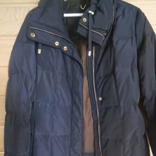 Zara jacket size L like new, blue without hood