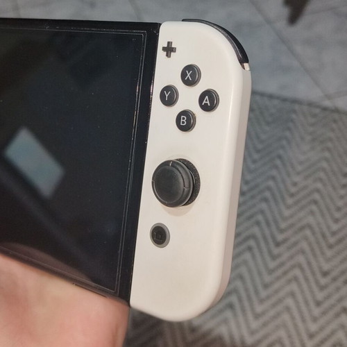 Nintendo Switch OLED White 2024 used with Splatoon 3 and extras