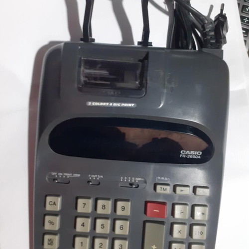 Casio FR-2650A printing calculator new from showcase