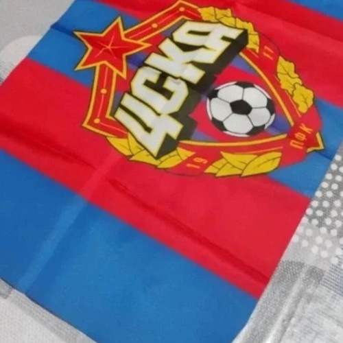 CSKA Moscow flag, polyester, 60 x 90 cm